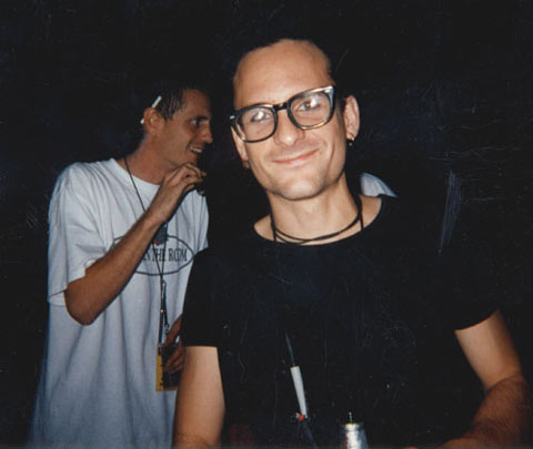 T-Shirt Guy and __ , Ft. Lauderdale 1996